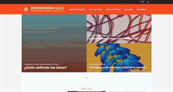 Desktop Screenshot of derechosdigitales.org